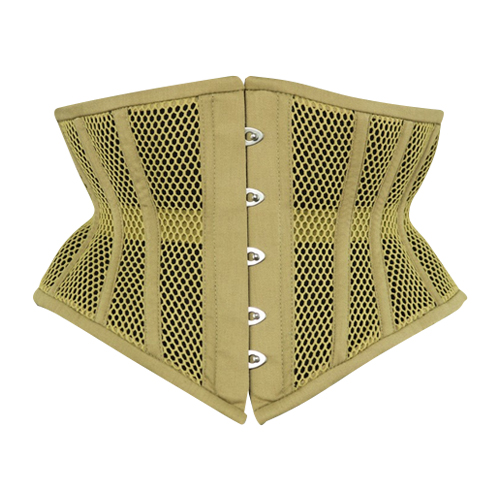 Beige Mesh Corset