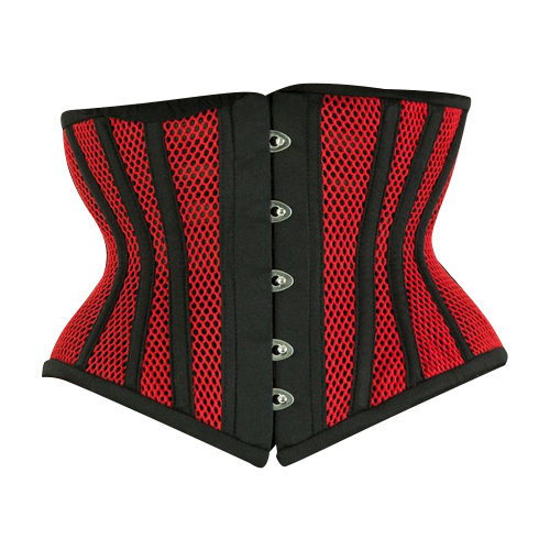 Red Mesh Corset