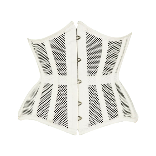  White Mesh Corset