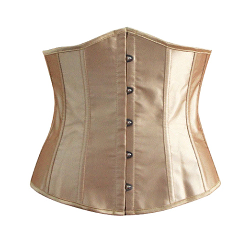 Light Cream Satin Corset