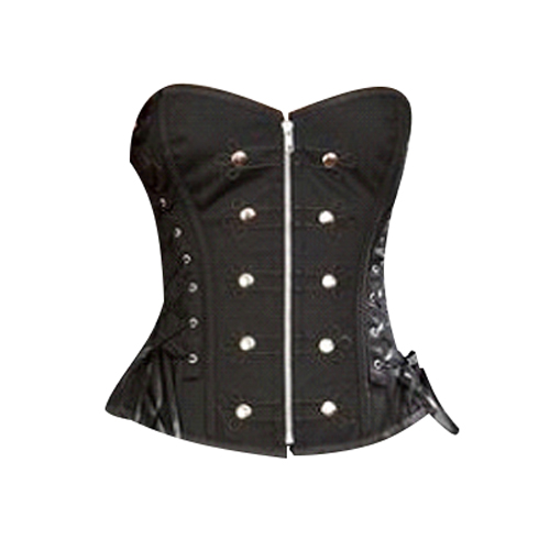 Black Denim Steampunk with Studs 