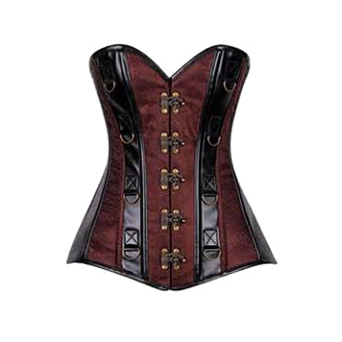 Purple Steampunk OB Corset