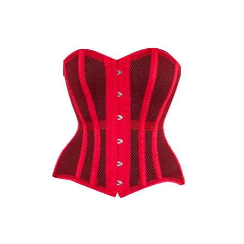 Red Mesh Corset