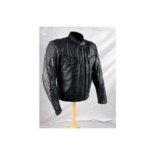 LEATHER BIKER JACKET