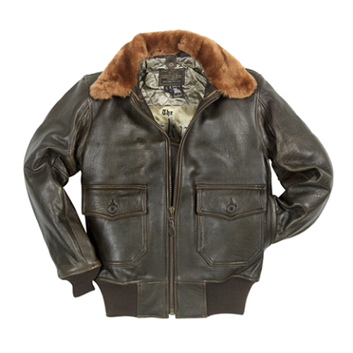 LEATHER FLIGHT JACKET