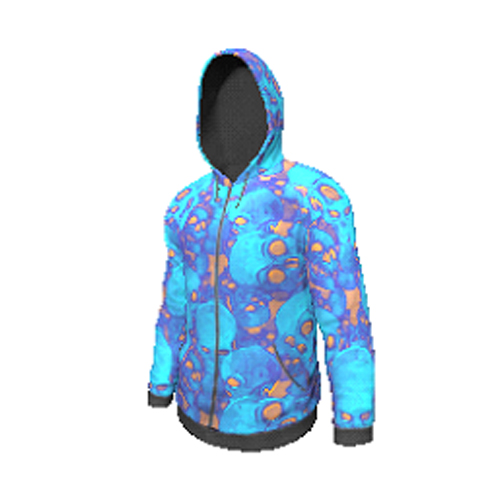 GALAXY PRINT HOODIE